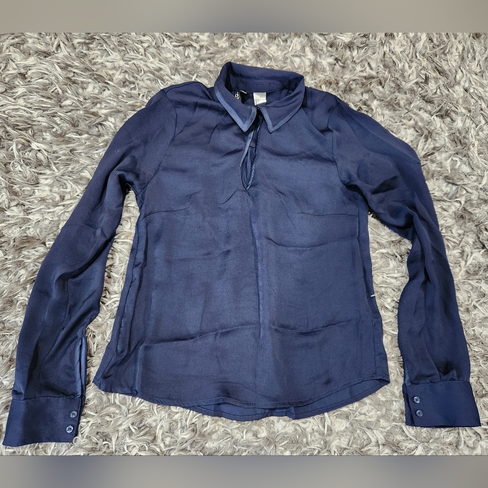 Navy Blouse